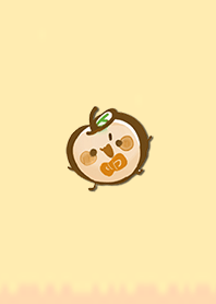 Simple cheerful apple 1