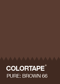 COLORTAPE II PURE-COLOR BROWN NO.66
