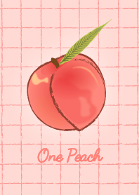 One peach 1