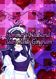 Summer's Neat and clean maid Gingham