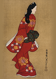 菱川師宣《見返り美人図》