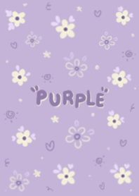 ดอกไม้สีม่วงพาสเทล 2