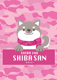 KUROBA SHIBASAN -camouflage pink-