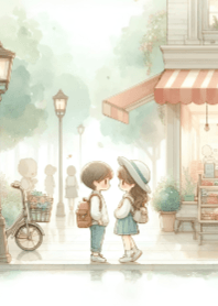 Cute Couple in Special Moment V.16