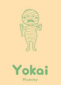 Yokai mummy Pale cream