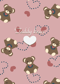 Teddy bear -Pink-
