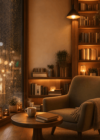 Rainy Book Cafe