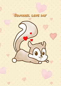 Squirrel love day