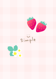 Strawberry cute check7 from Japan