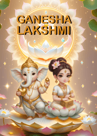 Ganesha&Lakshmi, wealthy,rich (JP)