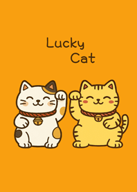 Blessings Lucky Cat-yellow