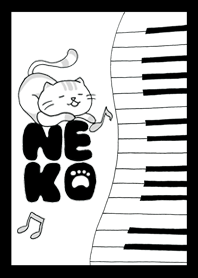 Cat stay at home theater(Music cat)