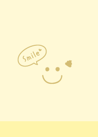 Poo Smile .Yellow