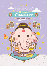 Ganesha x January 7 Birthday