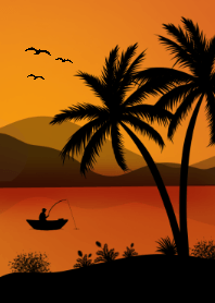 sunset scenery