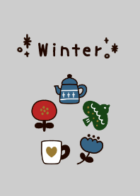 Nordic winter theme.