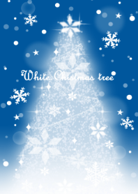 White Christmas tree*