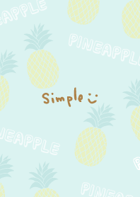 Smile pineapple Green