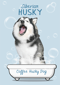 Coffee Siberian Husky V.1