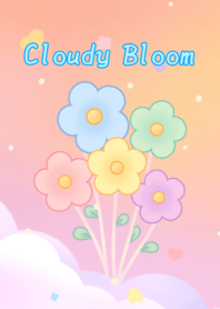 Cloudy Bloom (Beige)