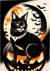 halloween cat c50E1A