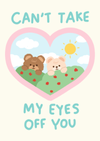 Can't take my eyes off you