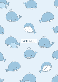ลูกวาฬน่ารัก/สีน้ำเงิน