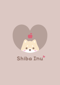 Shiba Inu2 Apple - brown