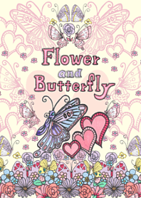 Flower and butterfly 1