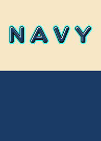 Navy & Beige Simple design 32
