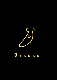 Yuru Banana/black yellow