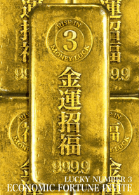 最強最高金運風水 金運招福 幸運の3