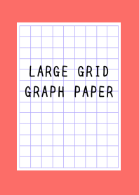 LARGE PURPLE GRID GRAPH PAPER-VERMILION