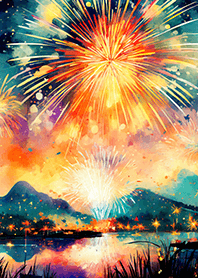 Beautiful Fireworks Theme#879