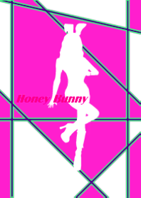 Honey Bunny-White&Pink-