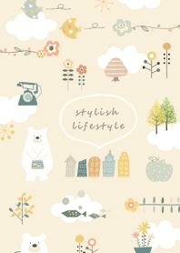 yellow Fashionable style 14_2
