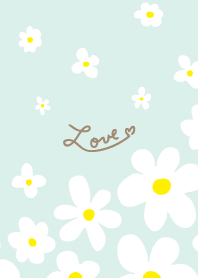 White flower Pretty14 from Japan