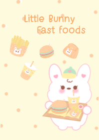 ร้านฟาสต์ฟู้ดของกระต่ายน้อยแสนน่ารัก