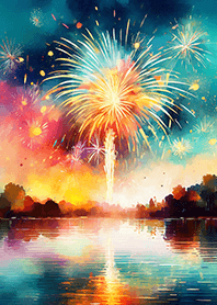 Beautiful Fireworks Theme#397