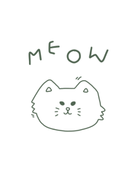 mumu cat_green