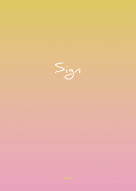 ป้ายสีชมพูและสีเหลือง