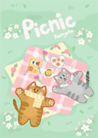 Kati and friend : Picnic