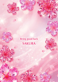 Bring good luck Crystal Sakura