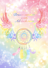 Dream catcher with All luck rises!