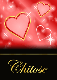 Chitose-name-Love forecast-Red Heart