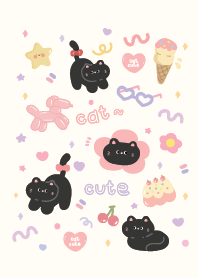 แมวดำน่ารักกกกกก