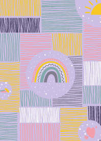 Abstract Fun Color Patern
