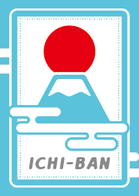 Mt. FUJI is ICHI-BAN/ BLUE ver.