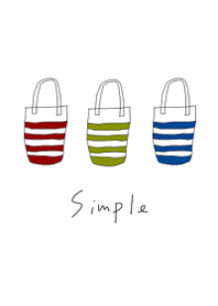 Simple tote bag2.