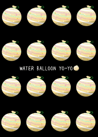 YELLOW WATER BALLOON YO-YOj-BLACK